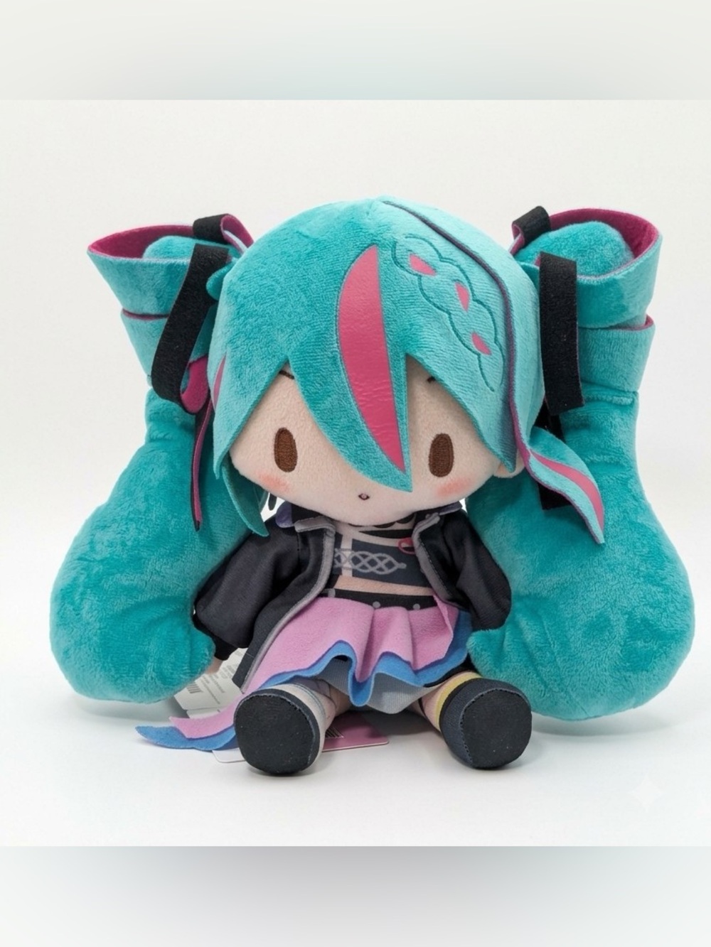 Sega Hatsune Miku Pun!k Ver. Fuwapuchi 10" Plush